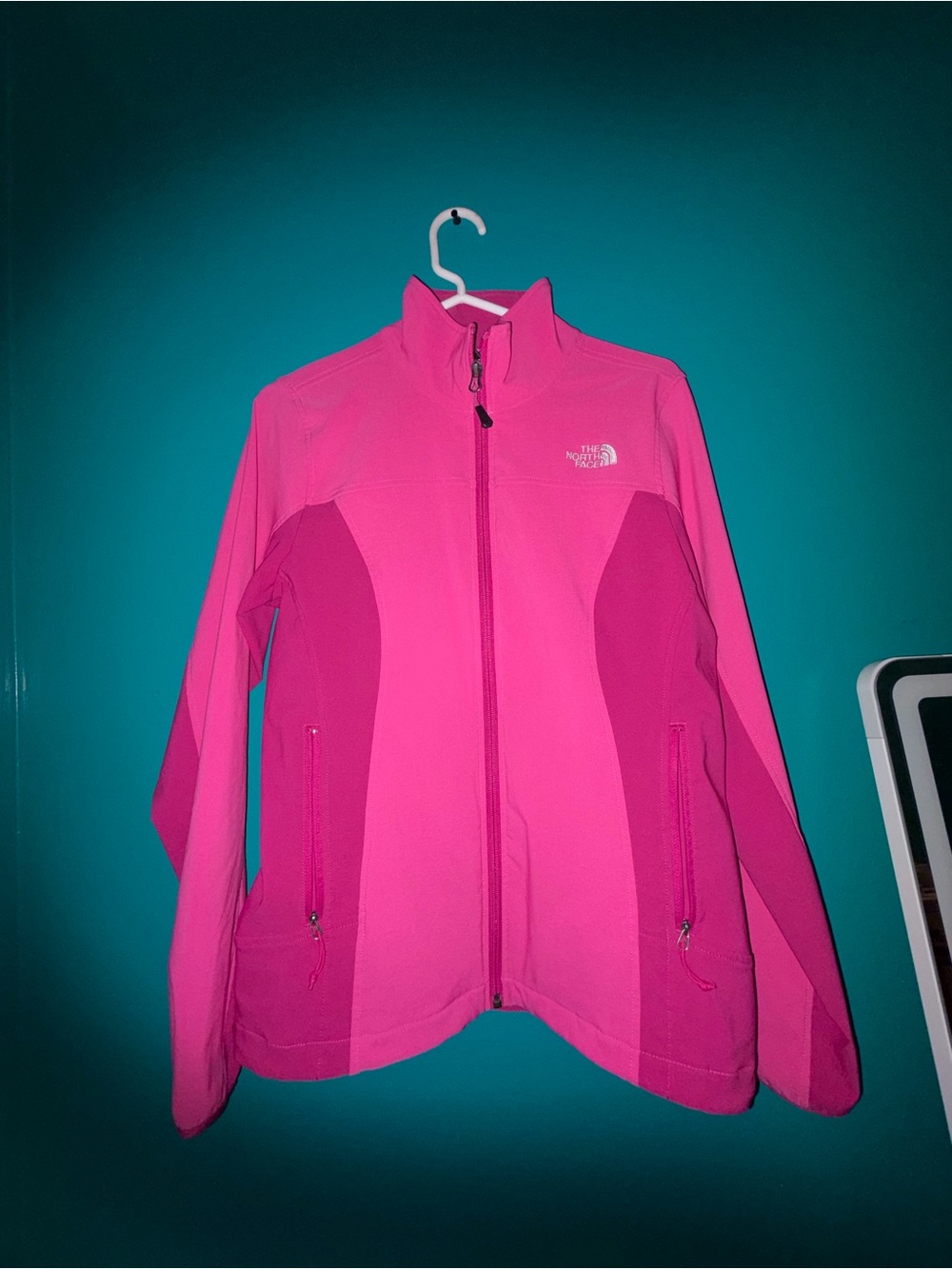 The North Face Women’s Pink Softshell Jacket medium